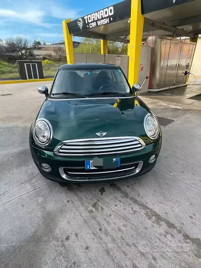 Usata Mini Cooper 90 CV (66 kW) 2013 Verde Utilitaria