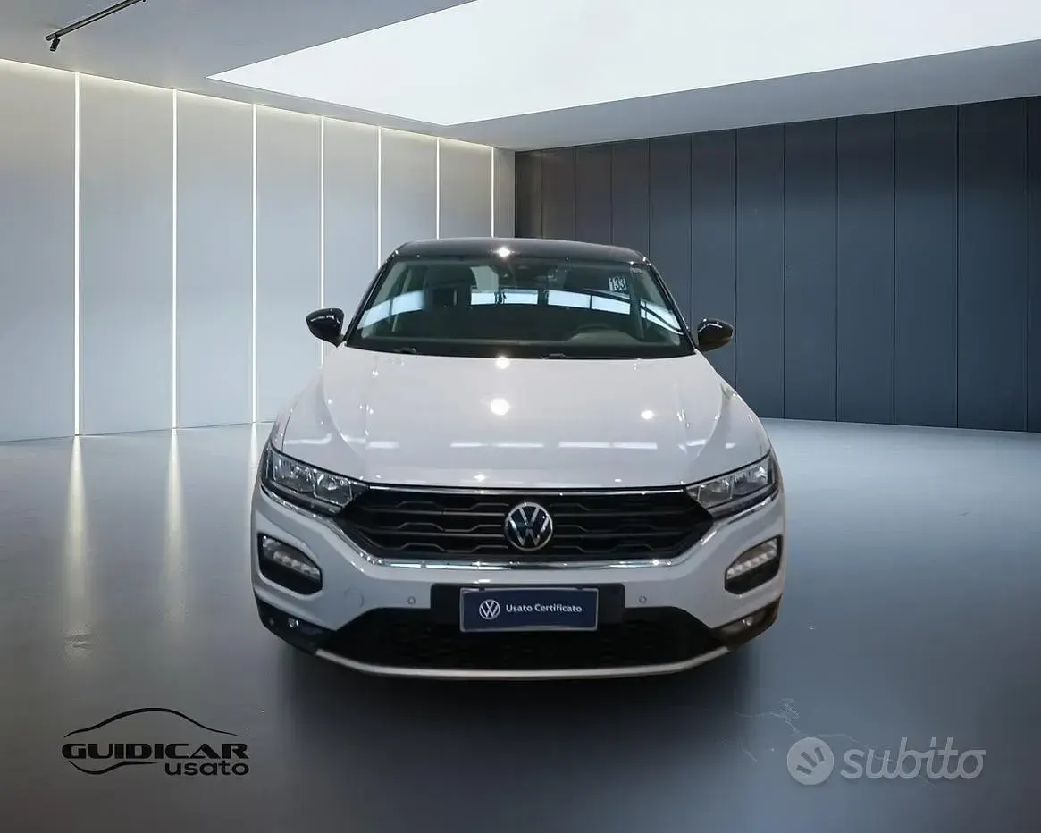 Usata VW T-Roc Style 110 CV (80 kW) 2020 Bianco SUV