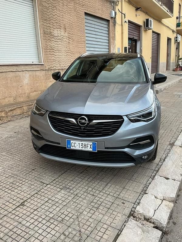 Usata Opel Grandland X Ultimate 130 CV (95 kW) 2020 Grigio SUV