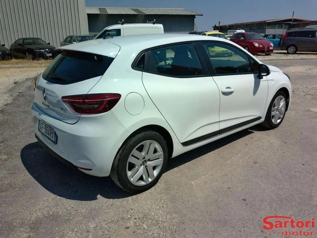 Usata Renault Clio V 91 CV (66 kW) 2021 Bianco Berlina