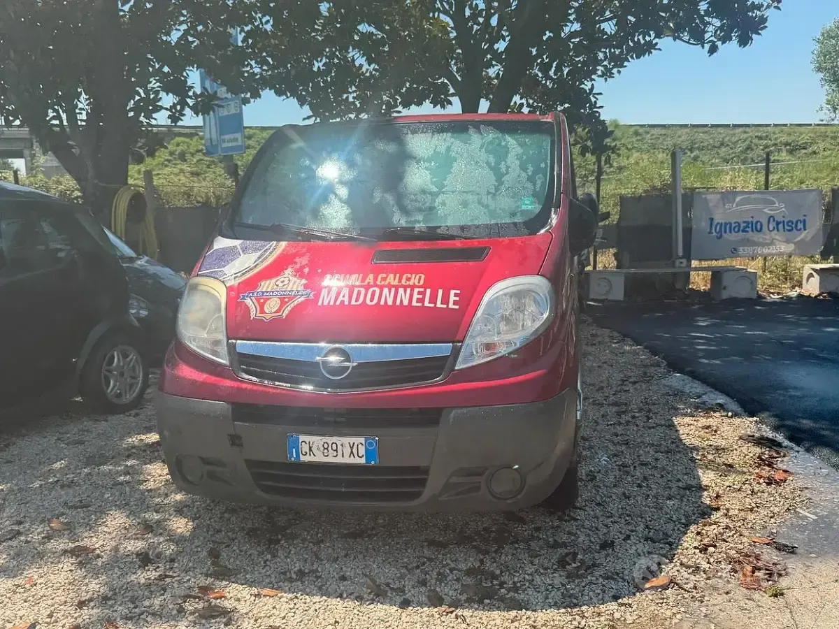 Usata Opel Vivaro 82 CV (60 kW) 2006 Rosso Monovolume