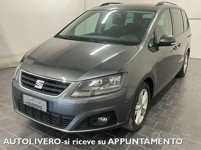 Usata Seat Alhambra Style 150 CV (110 kW) 2017 Grigio Monovolume
