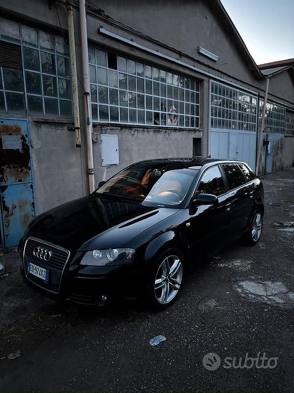 Usata Audi A3 140 CV (102 kW) 2007 Nero Utilitaria