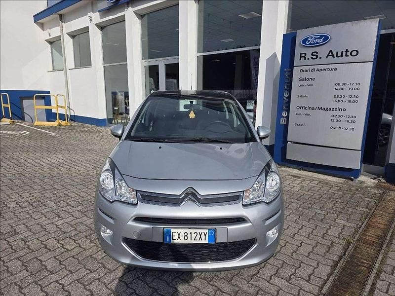 Usata Citroën C3 SELECTION 68 CV (50 kW) 2015 Argento Berlina