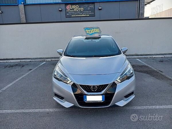 Gebraucht Nissan Micra Acenta 90 PS (66 kW) 2018 Grau Kleinwagen