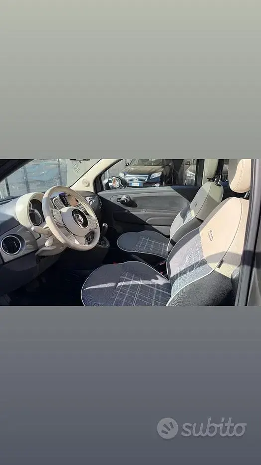 Usata Fiat 500 Lounge 69 CV (50 kW) 2017 Grigio Berlina