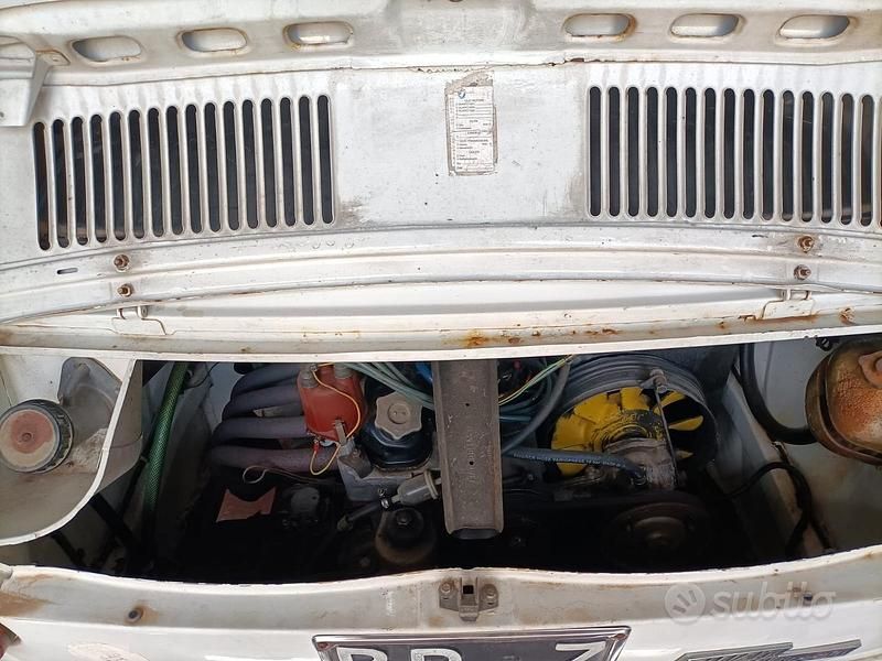 Usata Fiat 850 1970 Bianco Berlina
