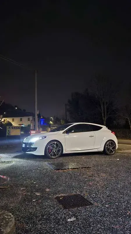 Usata Renault Mégane Coupé R.S. 250 CV (183 kW) 2011 Bianco Coupé