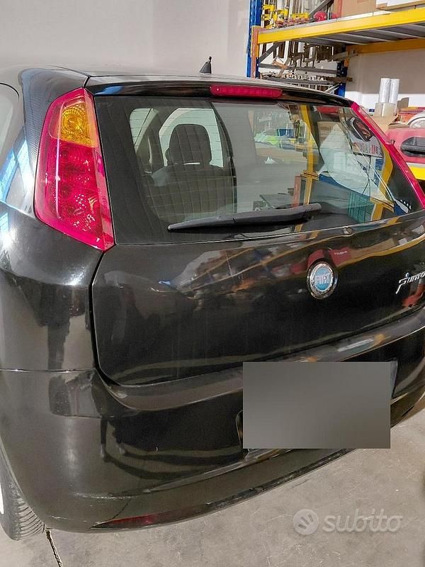 Usata Fiat Punto 2007 Nero Utilitaria