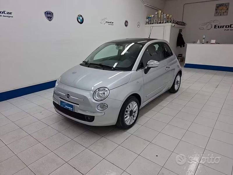 Usata Fiat 500 Lounge 75 CV (55 kW) 2010 Grigio Berlina