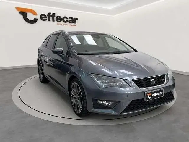 Usata Seat Leon ST FR 184 CV (135 kW) 2014 Grigio Station wagon