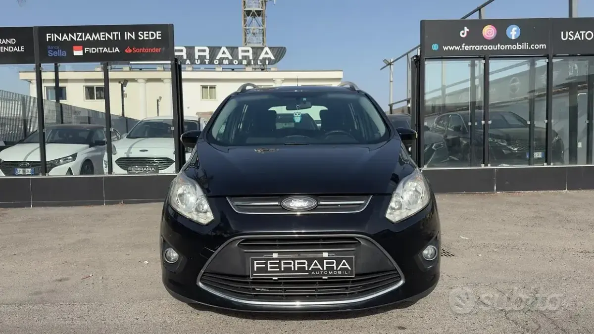 Usata Ford C-MAX Titanium 110 CV (80 kW) 2010 Nero Monovolume