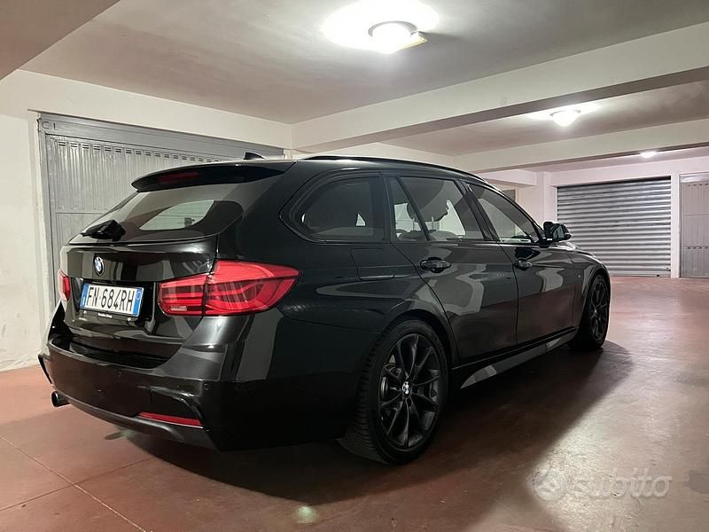 Usata BMW 316 M Sport 116 CV (85 kW) 2018 Nero Station wagon