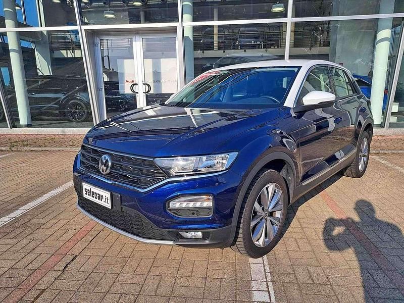 Blu/azzurro Usata 2019 VW T-Roc Style SUV | 17.900 € (Cara) - Immagine 1/4