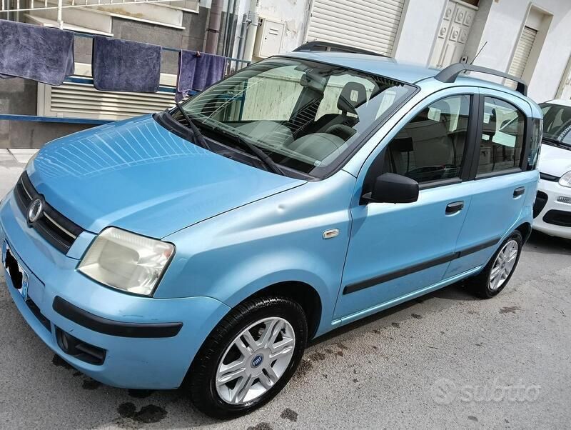 Usata Fiat Panda 70 CV (51 kW) 2006 Blu Utilitaria