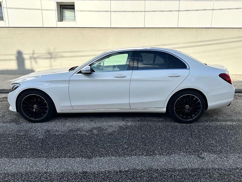 Usata Mercedes C220 Premium 170 CV (125 kW) 2018 Bianco Berlina