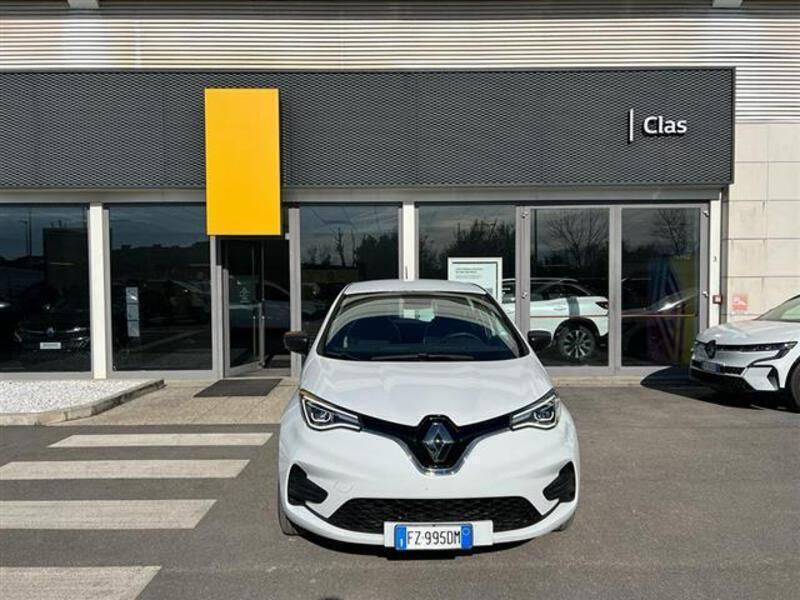 Usata Renault Zoe Life 80 kW (109 CV) 2020 Bianco Utilitaria