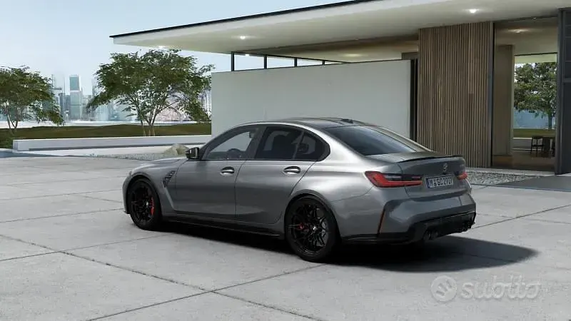 Nuova BMW M3 Competition Edition 530 CV (389 kW) 2026 Skyscraper grey metallic Berlina