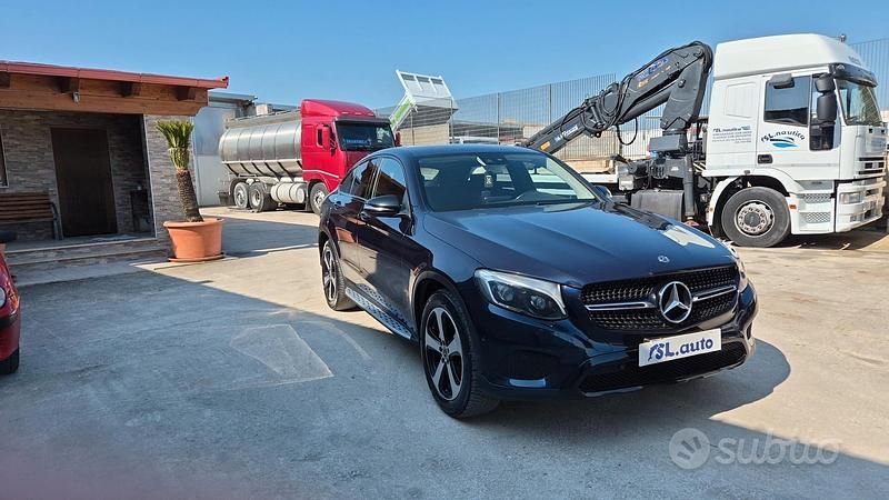 Usata Mercedes GLC250 Exclusive 2017 Nero Coupé