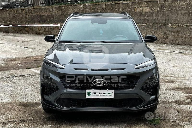 Usata Hyundai Kona N Line 119 CV (87 kW) 2023 Grigio SUV