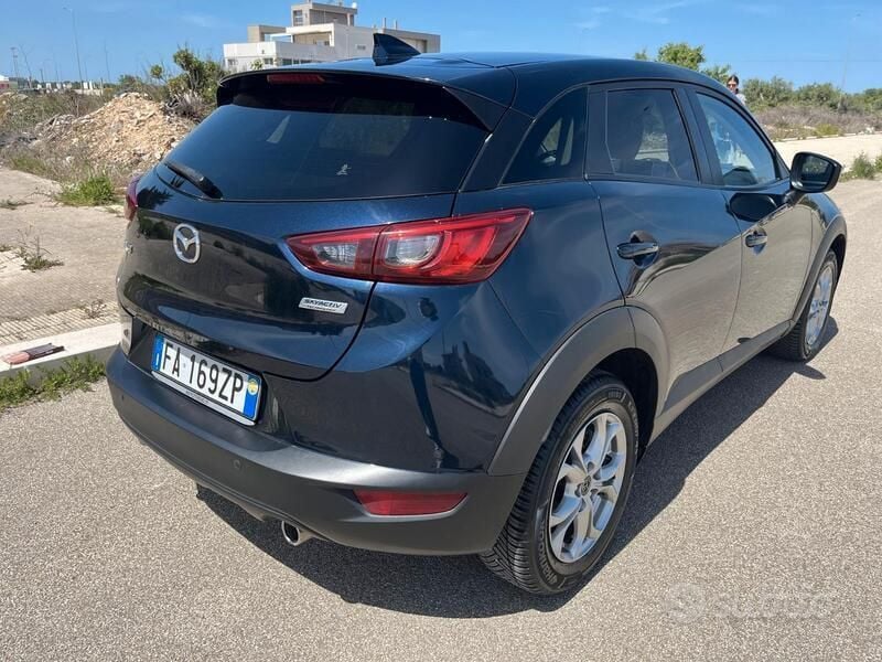 Usata Mazda CX-3 Evolve 105 CV (77 kW) 2015 Blu/azzurro SUV