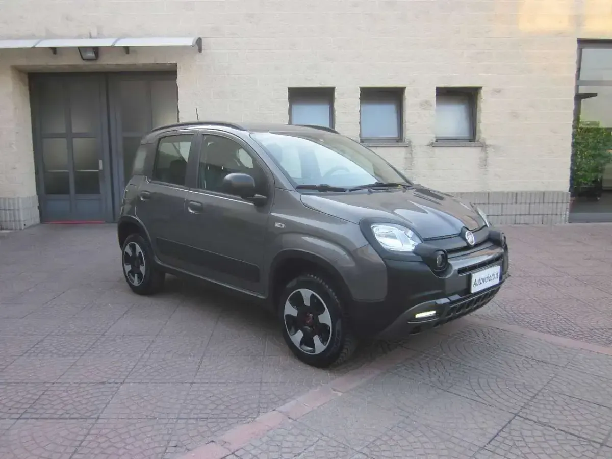 Usata Fiat Panda Cross Cross 86 CV (63 kW) 2021 Grigio scuro Utilitaria