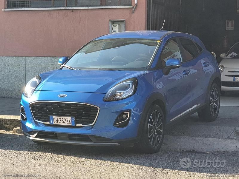 Usata Ford Puma Titanium 125 CV (91 kW) 2022 Blu SUV