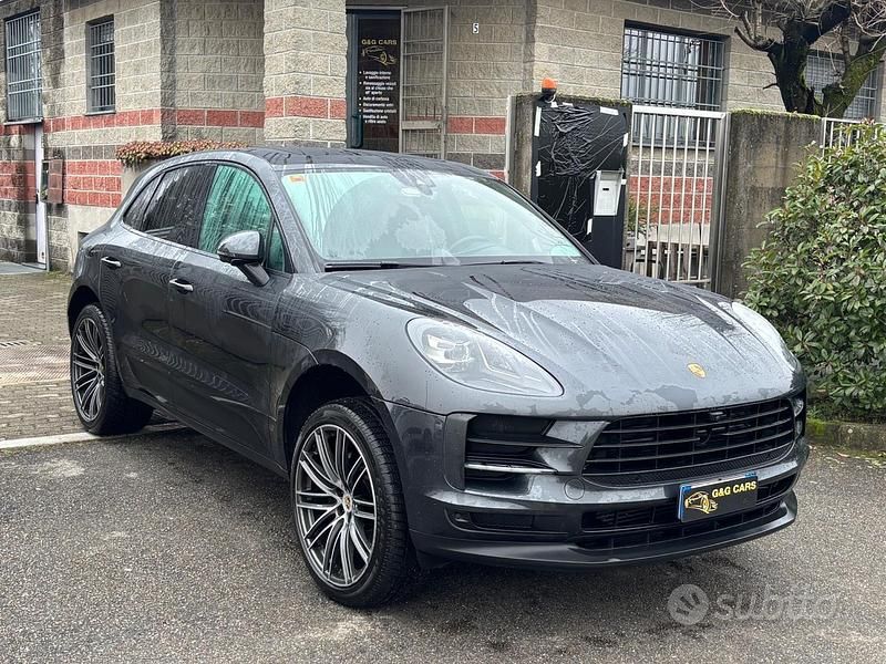Usata Porsche Macan 245 CV (180 kW) 2019 Grigio SUV