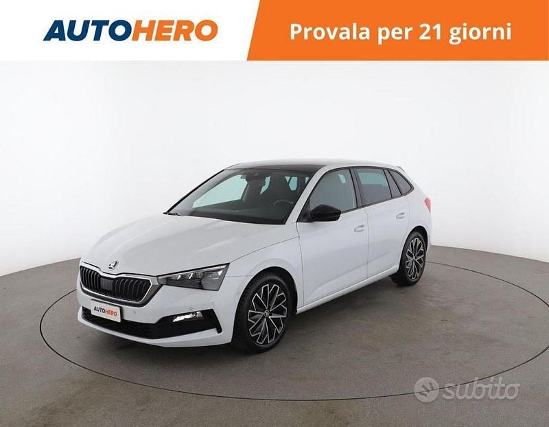 Usata Skoda Scala Sport 2019 Bianco Utilitaria
