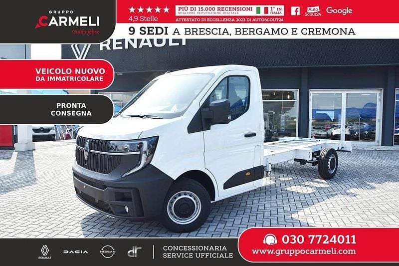 Nuova Renault Master 150 CV (110 kW) 2025 Bianco minerale  opaca Furgone