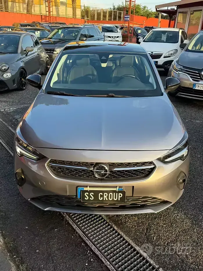 Usata Opel Corsa Elegance 75 CV (55 kW) 2021 Grigio Utilitaria