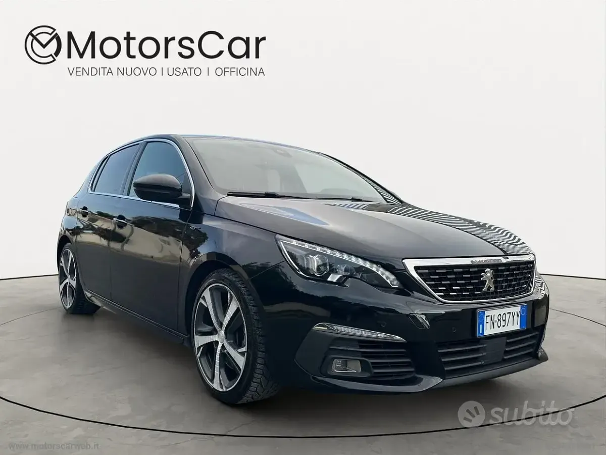 Usata Peugeot 308 GT 177 CV (130 kW) 2018 Nero Berlina