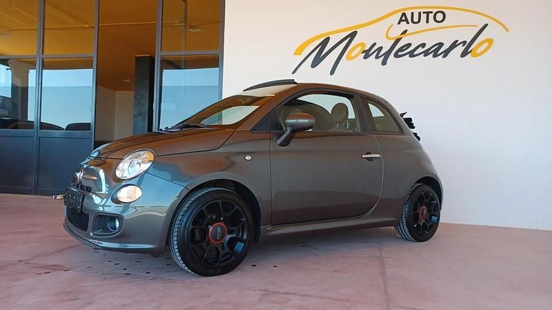 Usata Fiat 500S S 69 CV (50 kW) 2014 Grigio Cabrio