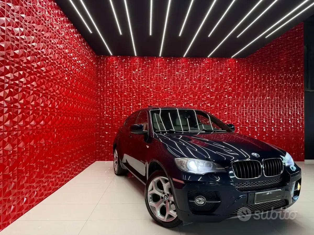 Usata BMW X6 Efficient Dynamics 235 CV (172 kW) 2010 Blu SUV