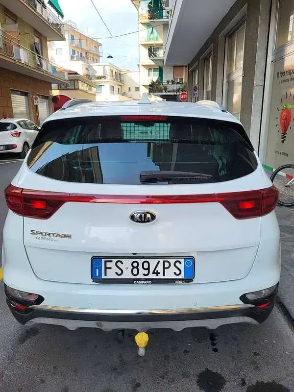 Usata Kia Sportage GT-Line 136 CV (100 kW) 2019 Bianco SUV
