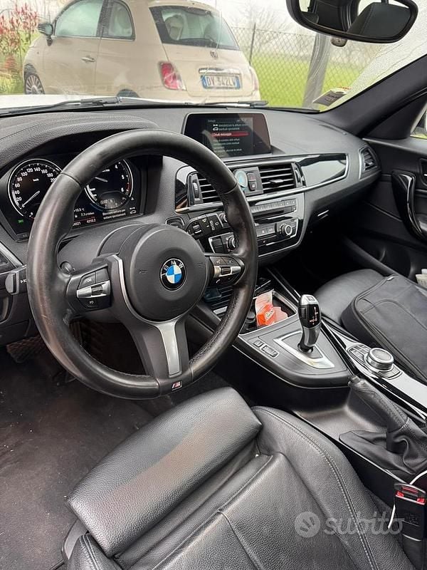 Usata BMW 116 M Sport 2018 Bianco Utilitaria
