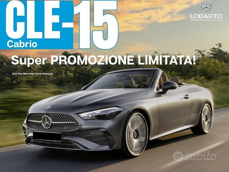 Grigio Nuova 2025 Mercedes 220 AMG Cabrio | 71.000 € (Buon prezzo) - Immagine 1/4