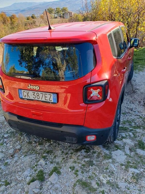 Usata Jeep Renegade 120 CV (88 kW) 2022 Rosso SUV