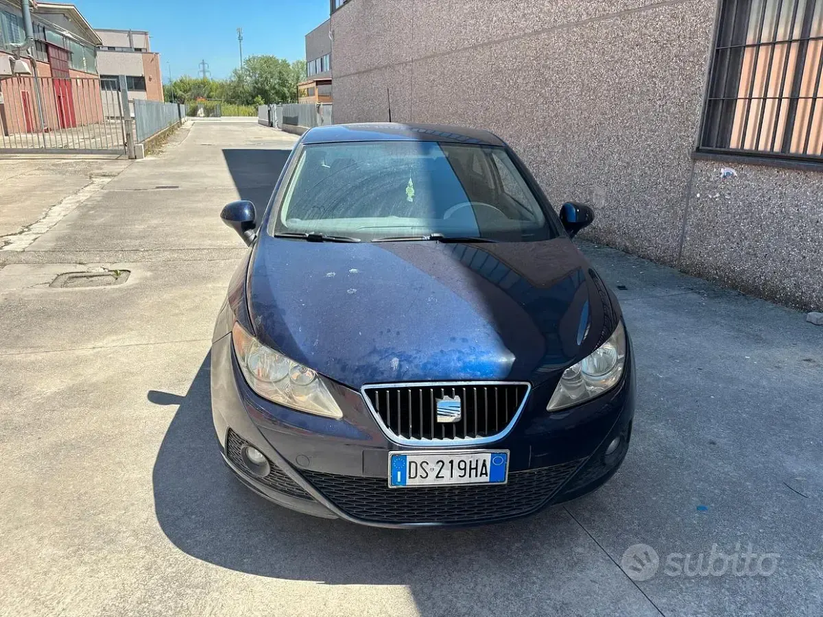 Usata Seat Ibiza Reference 69 CV (50 kW) 2009 Bluazzurro Coupé