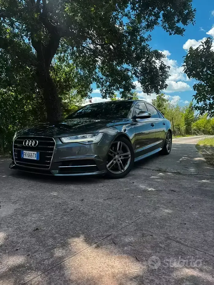 Usata Audi A6 190 CV (139 kW) 2017 Grigio Berlina
