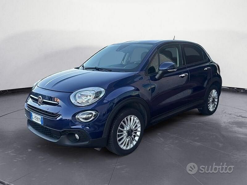 Usata Fiat 500X Connect 130 CV (95 kW) 2022 Blu SUV