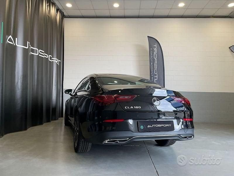 Usata Mercedes CLA180 Advanced 136 CV (100 kW) 2024 Nero Berlina