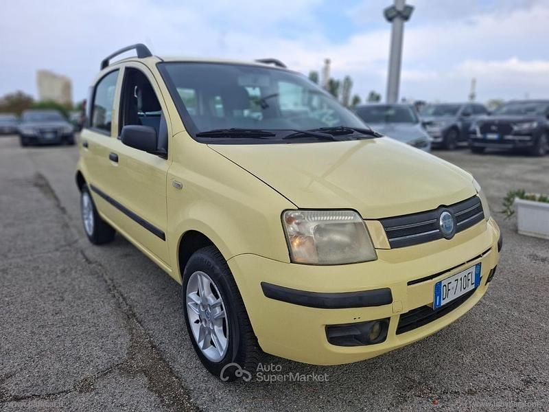 Usata Fiat Panda Dynamic 60 CV (44 kW) 2007 Giallo Utilitaria