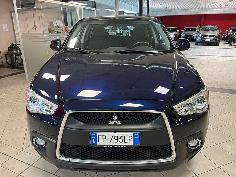 Usata Mitsubishi ASX Invite 150 CV (110 kW) 2013 Blu/azzurro SUV