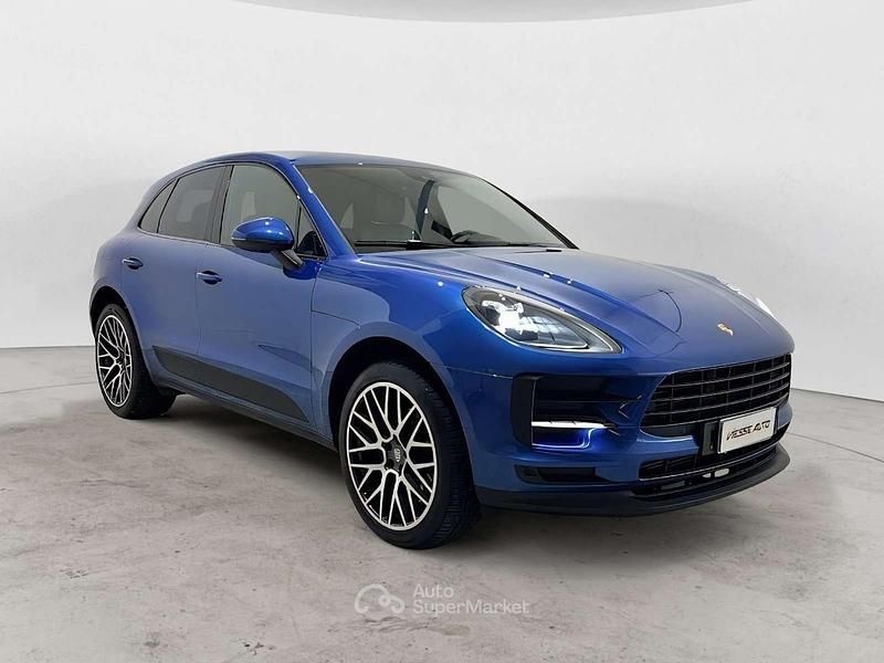 Usata Porsche Macan 245 CV (180 kW) 2018 Blu/azzurro SUV