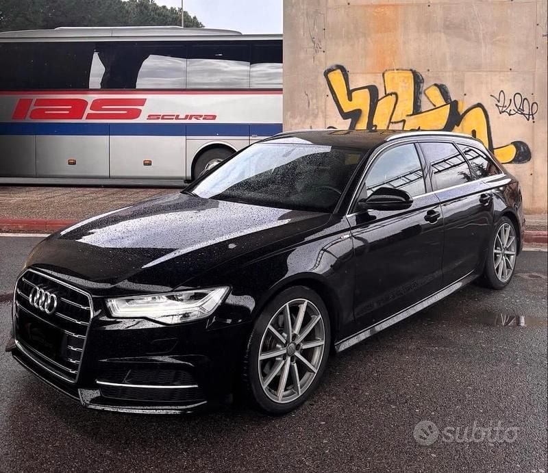 Usata Audi A6 Business Plus 190 CV (139 kW) 2018 Nero Station wagon
