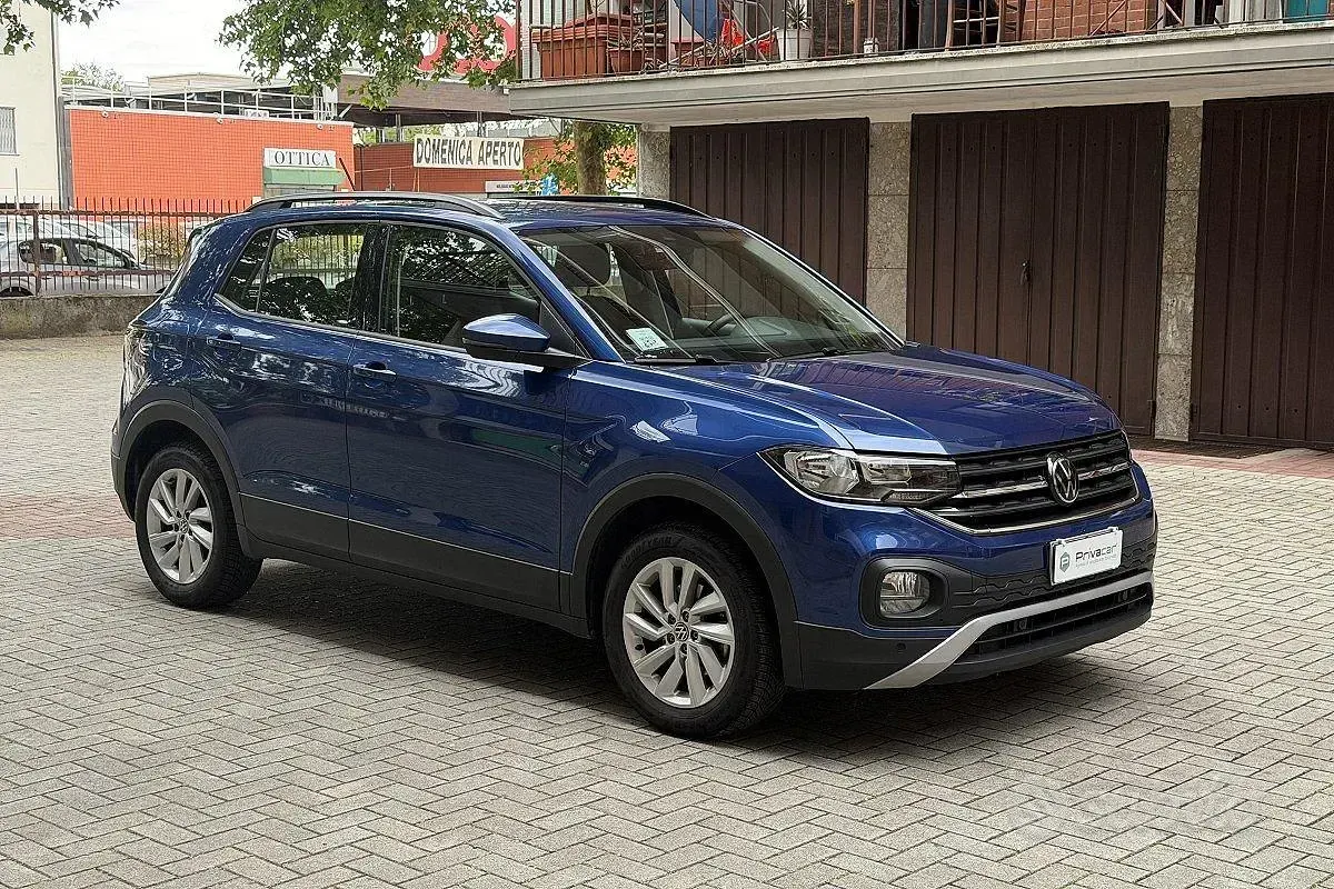 Usata VW T-Cross Style 95 CV (69 kW) 2023 Blu SUV