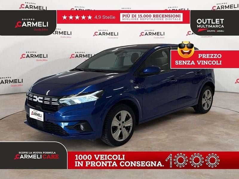 Usata Dacia Sandero Expression 101 CV (74 kW) 2023 Blu iron Berlina