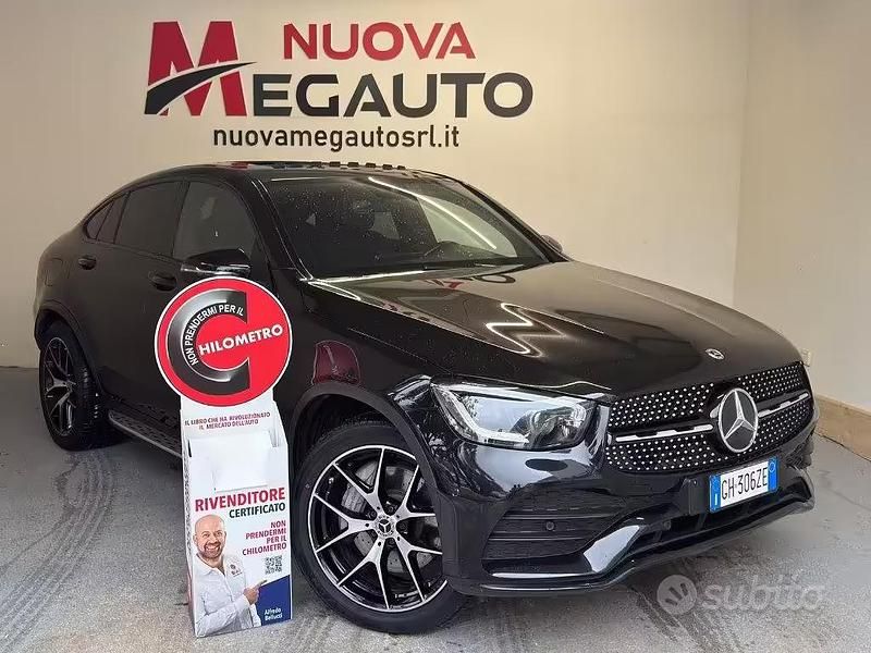 Usata Mercedes GLC220 Premium 194 CV (142 kW) 2022 Nero Coupé