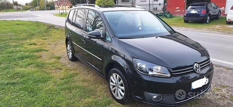 Usata VW Touran 150 CV (110 kW) 2012 Nero Monovolume